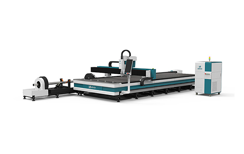 LX6020DHT CNC Plate and Tube Integrated Fiber Laser Cutting Machine for Stainless Steel Aluminum
