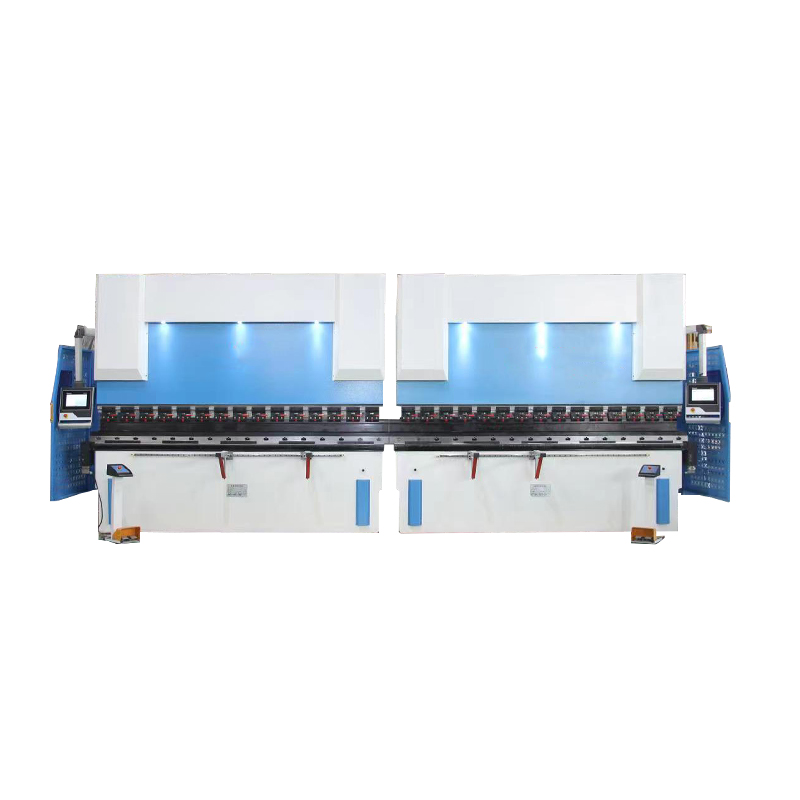 WE67K-300T4000 Lxshow Electrical Hydraulic Bender Double Mechanical Linkage