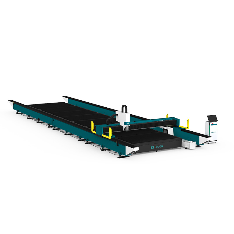 13025LC Extra Large Format Ground Rail Fiber Laser Cutting Machine Heavy Industrial Use