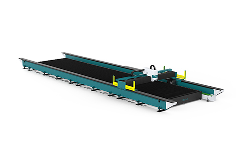 13025LC Extra Large Format Ground Rail Fiber Laser Cutting Machine Heavy Industrial Use